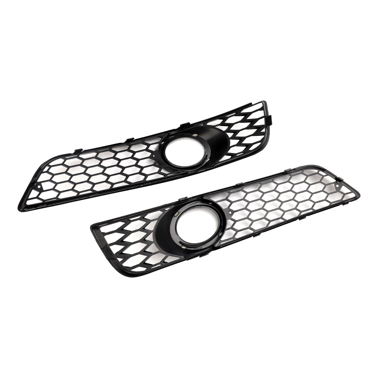 2009-2013 Audi A3 8P Standard Version Honeycomb Front Bumper Fog Light Grill Cover