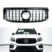 2020-2023 Mercedes-Benz GLB-Class X247 AMG-Line Gloss Black Front Bumper Grille