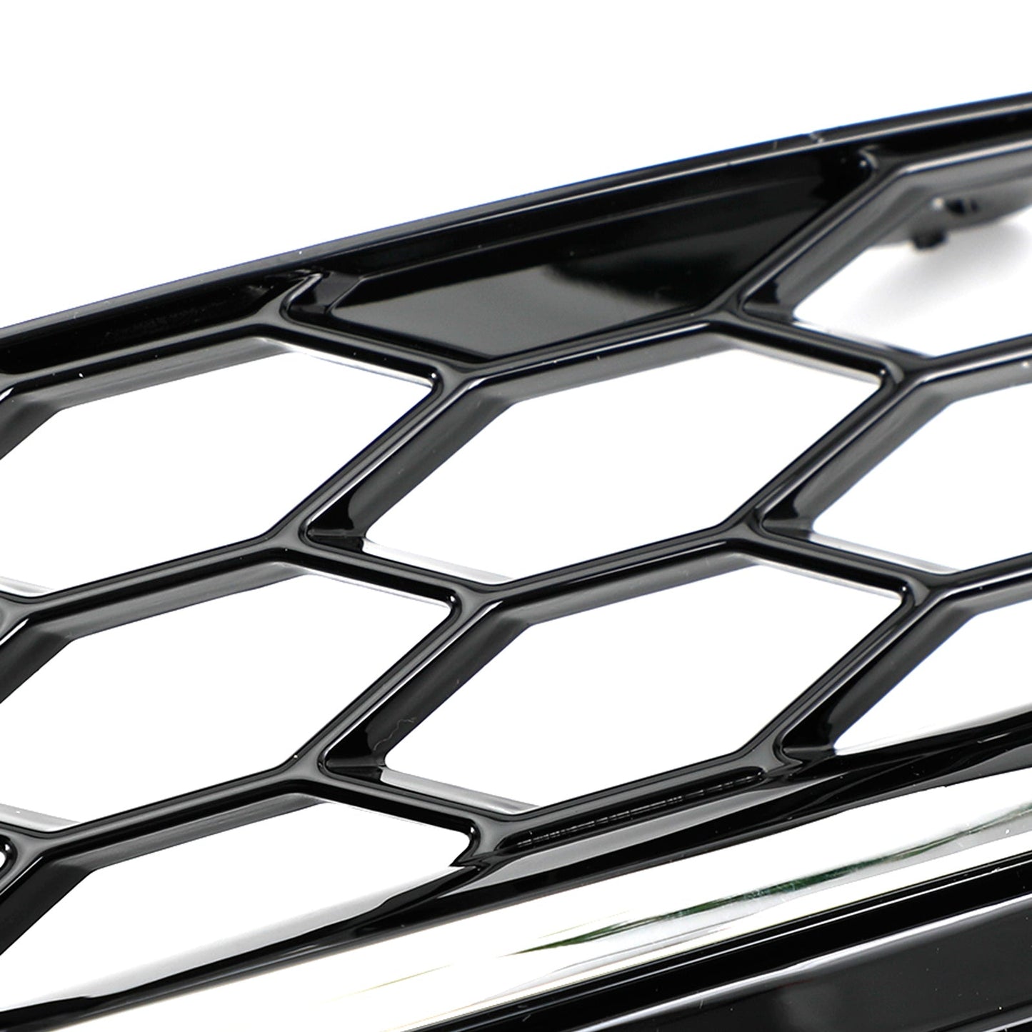 2015-2018 Mercedes-Benz C-Class W205 Black Chrome Front Fog Light Cover (2058851623)