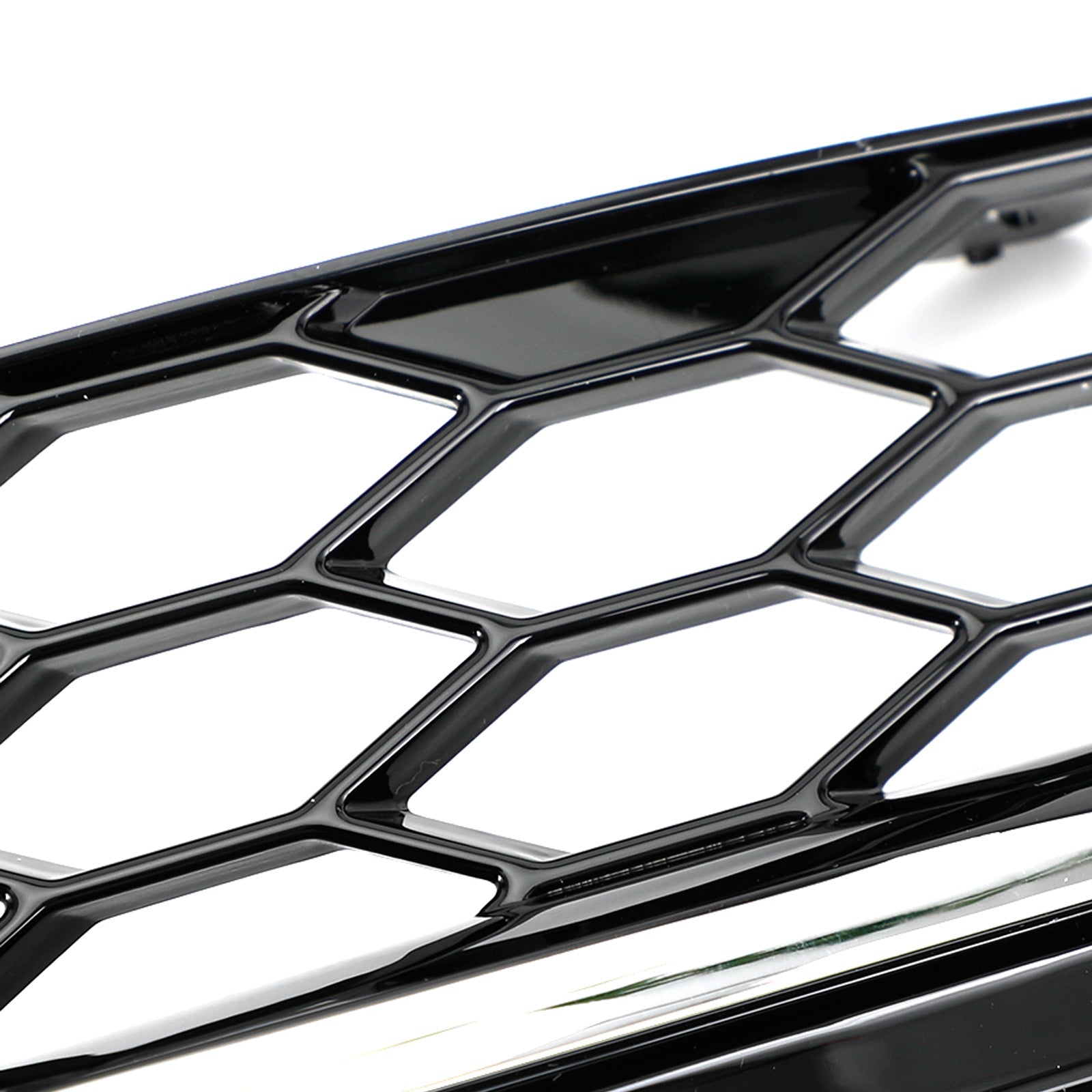 2015-2018 Mercedes-Benz C-Class W205 Black Chrome Front Fog Light Cover (2058851623)