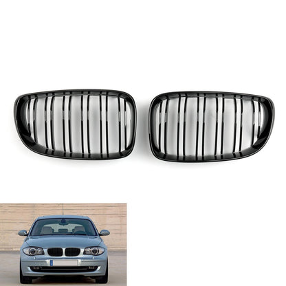 2008-2011 BMW E88 Cabriolet Gloss Black Front Kidney Grille