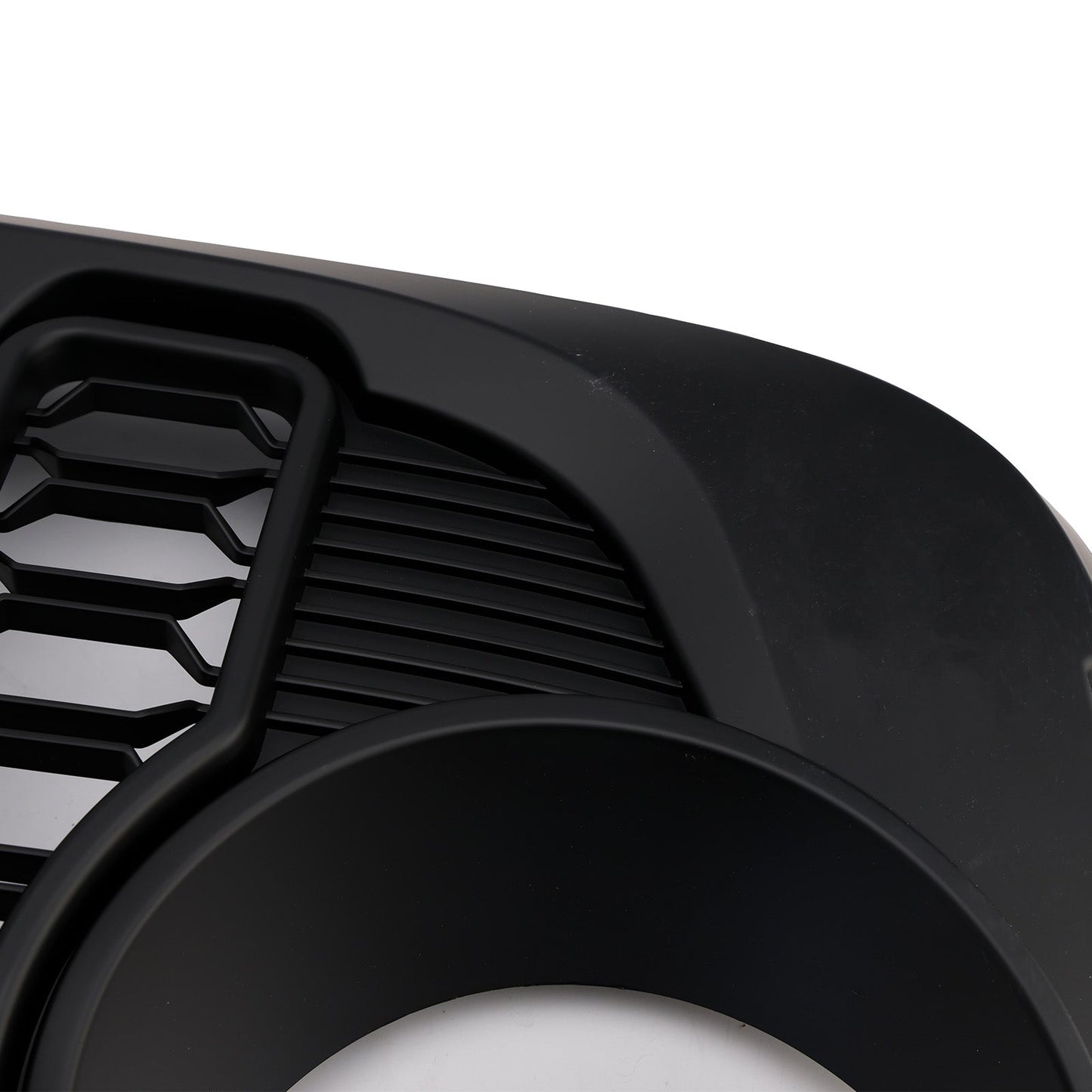 2007-2018 Jeep Wrangler JK JKU Unlimited Black Front Bumper Grille