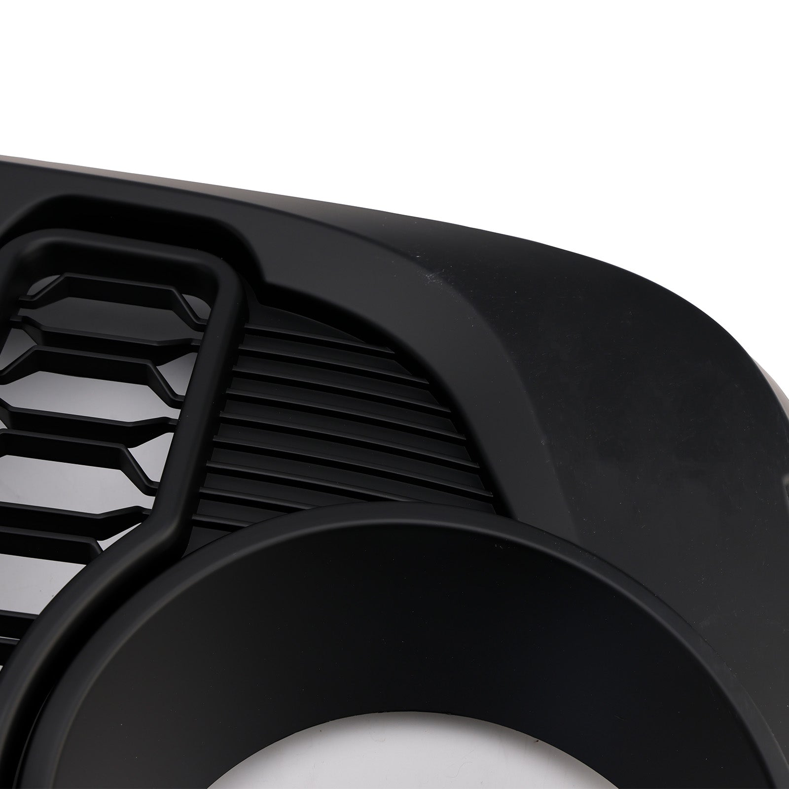 2007-2018 Jeep Wrangler JK JKU Unlimited Black Front Bumper Grille