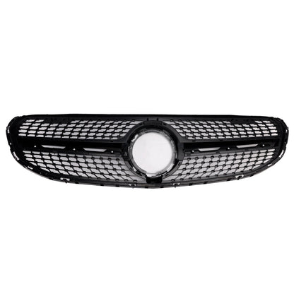 2020-2022 Mercedes-Benz GLC-Class X253 GLC250 GLC300 Diamond Front Bumper Grille