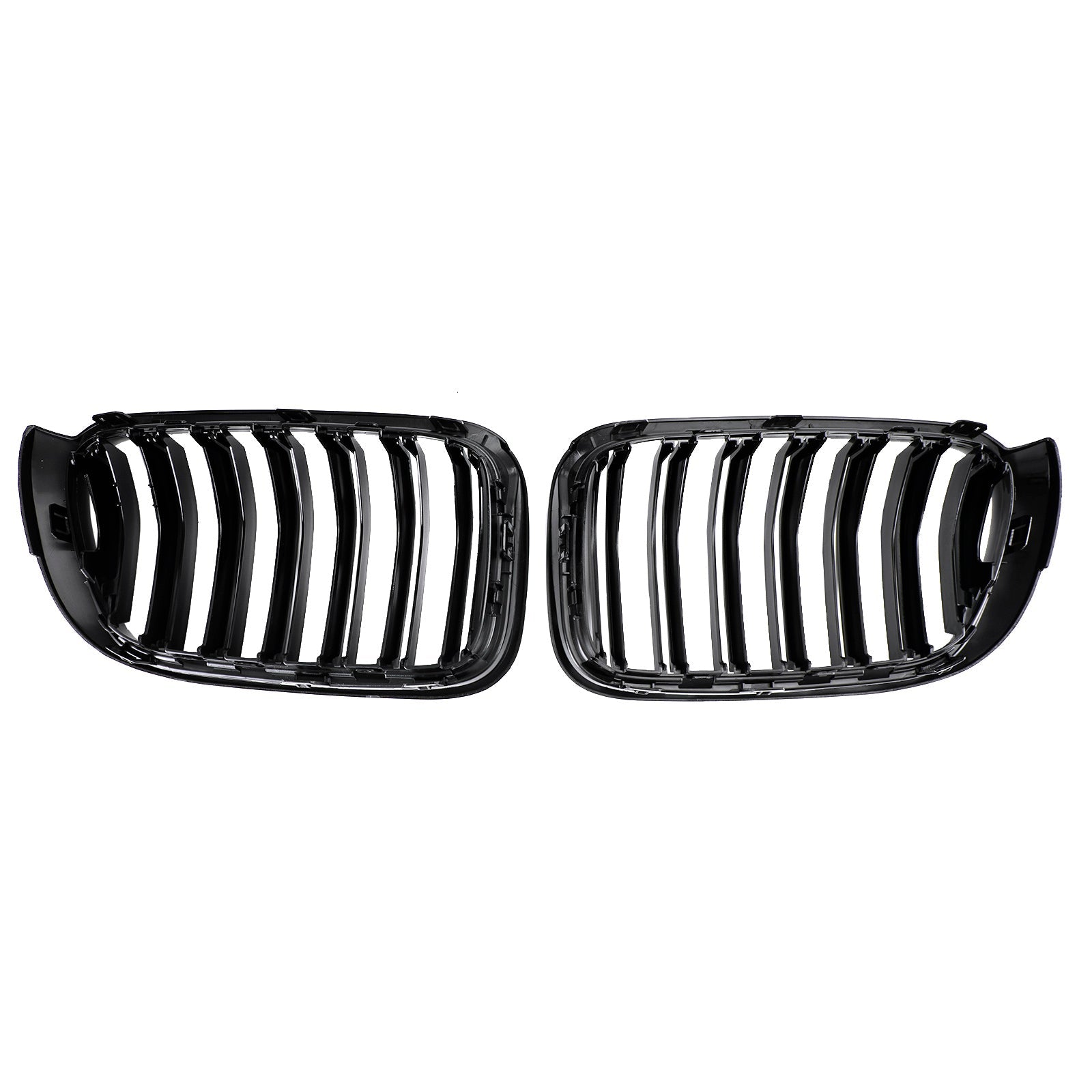 2014-2017 BMW X3 F25 / X4 F26 Gloss Black Front Bumper Kidney Grille