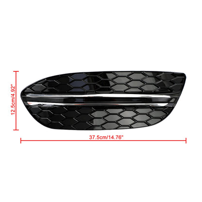 2015-2018 Mercedes-Benz C-Class W205 Honeycomb Front Fog Light Cover (2058850723 / MB1038172)