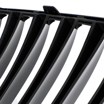 2009-2014 BMW X1 E84 Gloss Black Front Hood Kidney Grill (51112993305 / 51112993306 / 51112993307)