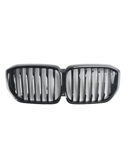 2024+ BMW X5 G05 LCI Gloss Black Front Bumper Kidney Grille
