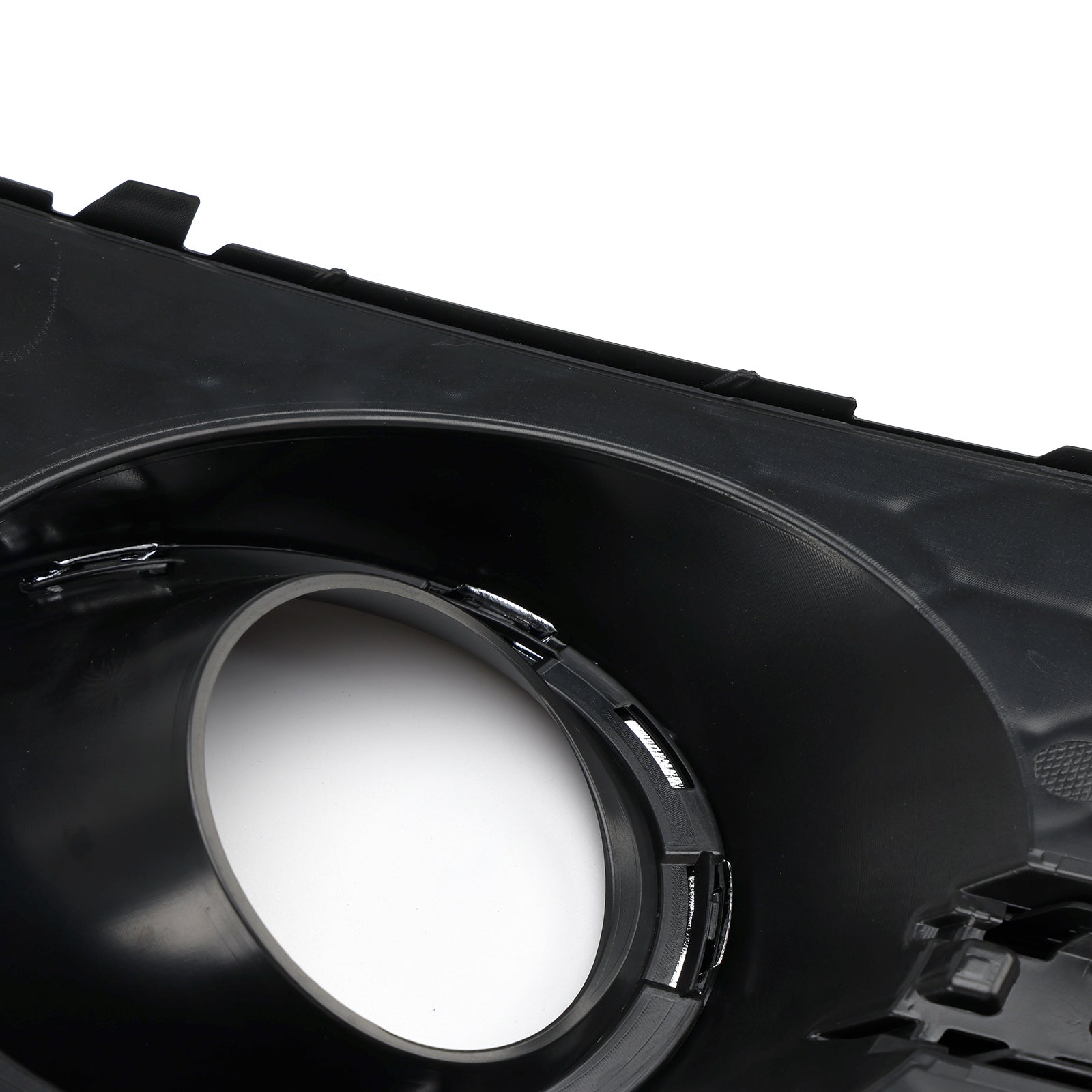 2012-2015 Audi A7 S-Line S7 Black Front Bumper Fog Light Grille Cover