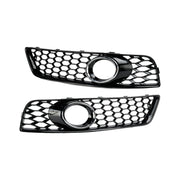 2009-2013 Audi A3 8P Standard Version Honeycomb Front Bumper Fog Light Grille Cover