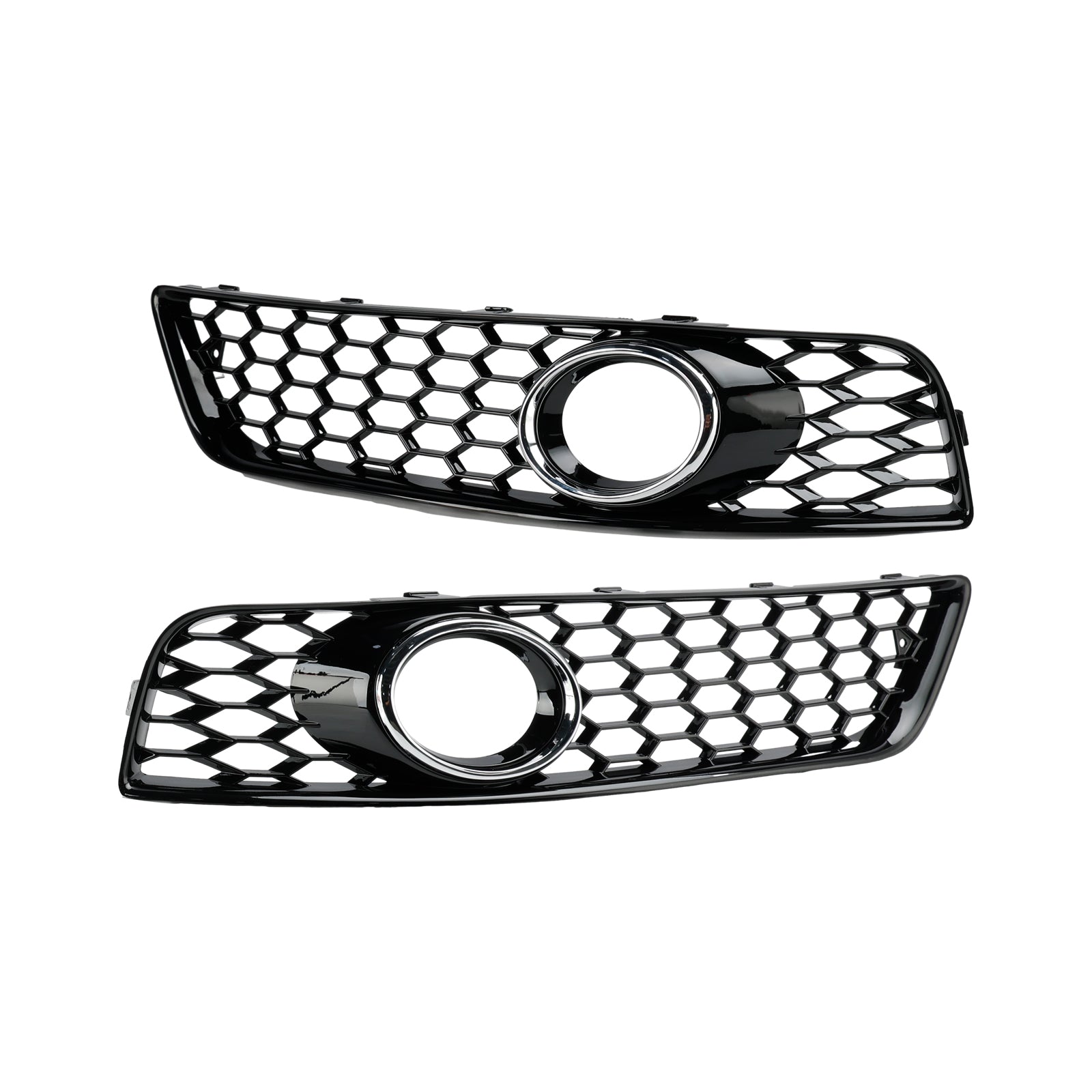 2009-2013 Audi A3 8P Standard Version Honeycomb Front Bumper Fog Light Grille Cover