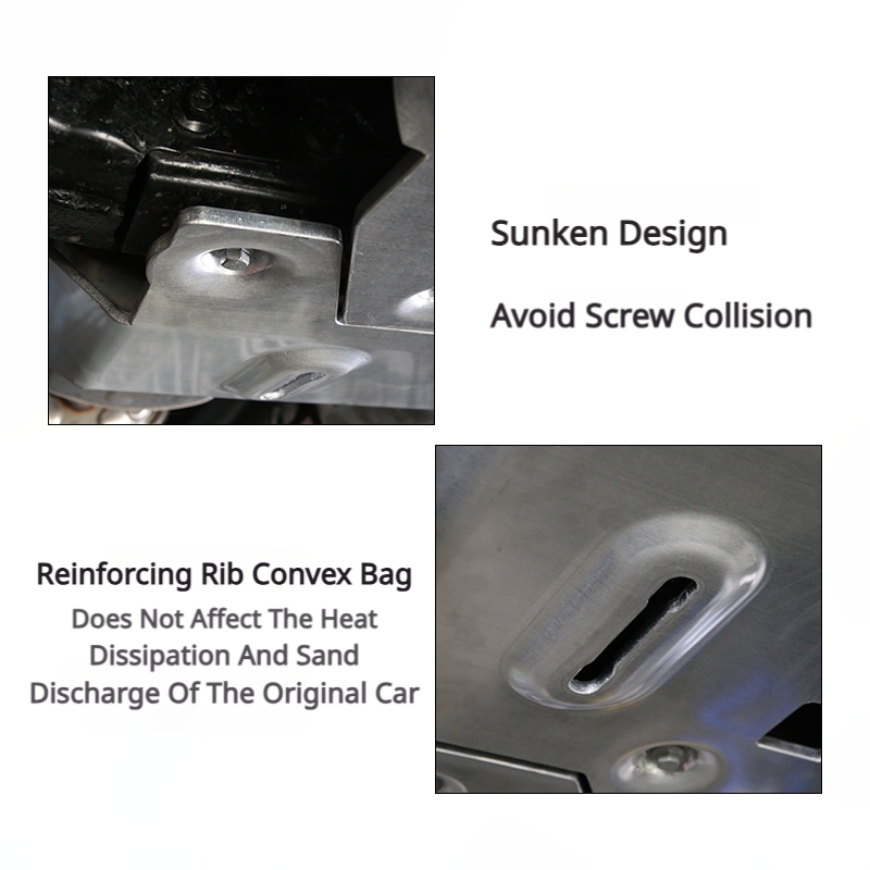 2020–2024 Great Wall Tank 500 Hybrid Aluminum-Magnesium Alloy Armored Underbody Skid Plate (8mm)