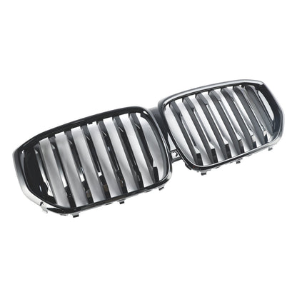 2024+ BMW X5 G05 LCI Gloss Black Front Bumper Kidney Grille