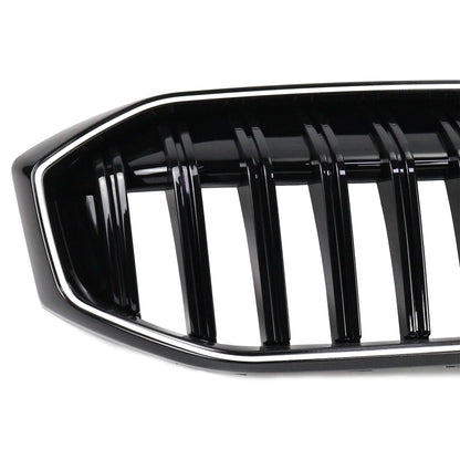 2023-2024 BMW 3 Series G20 G21 G28 Gloss Black Front Kidney Grille Mesh