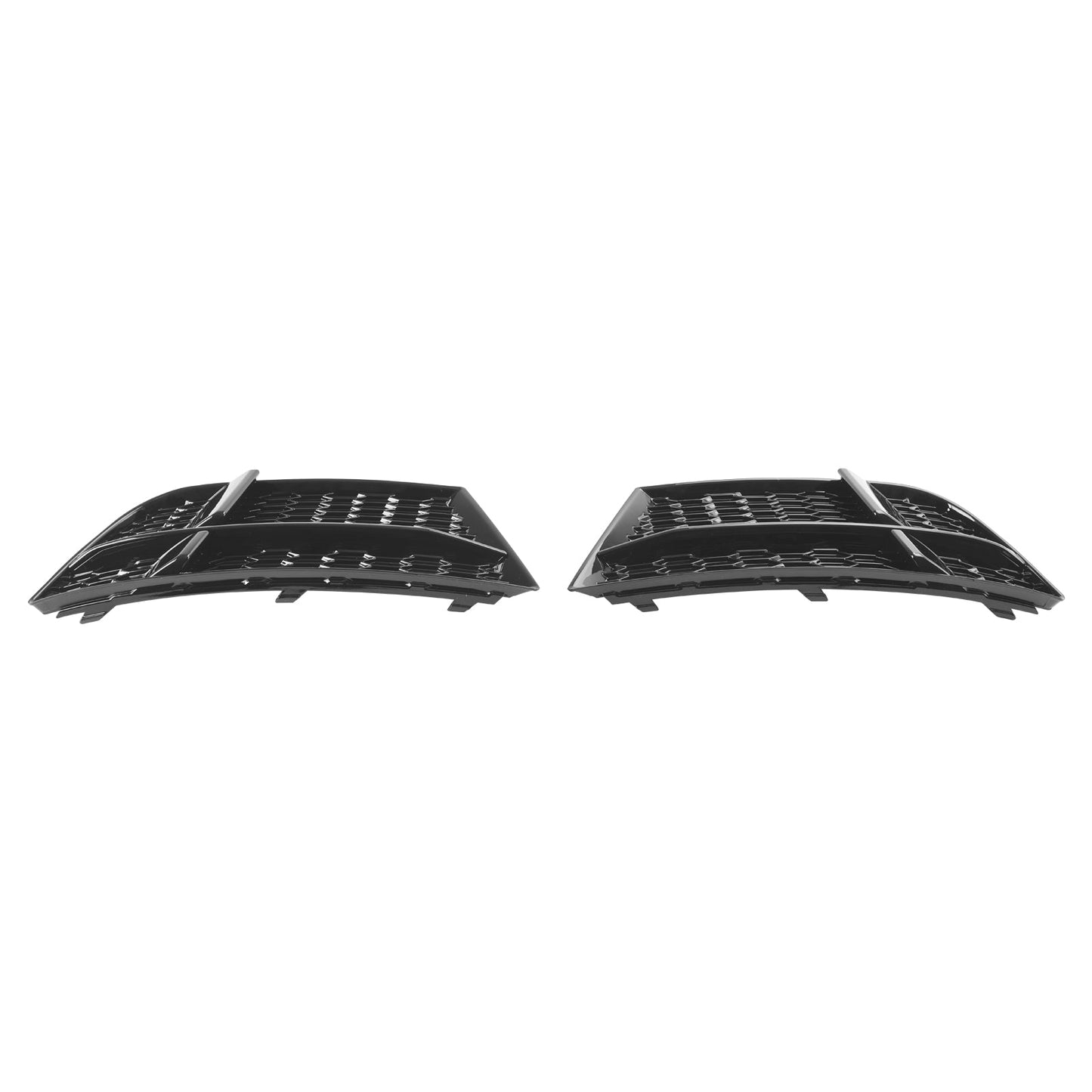 2016-2020 Audi A3 8V S-Line Front Fog Light Cover Bezel Grill — Pair (8V3807682 / 8V3807681)