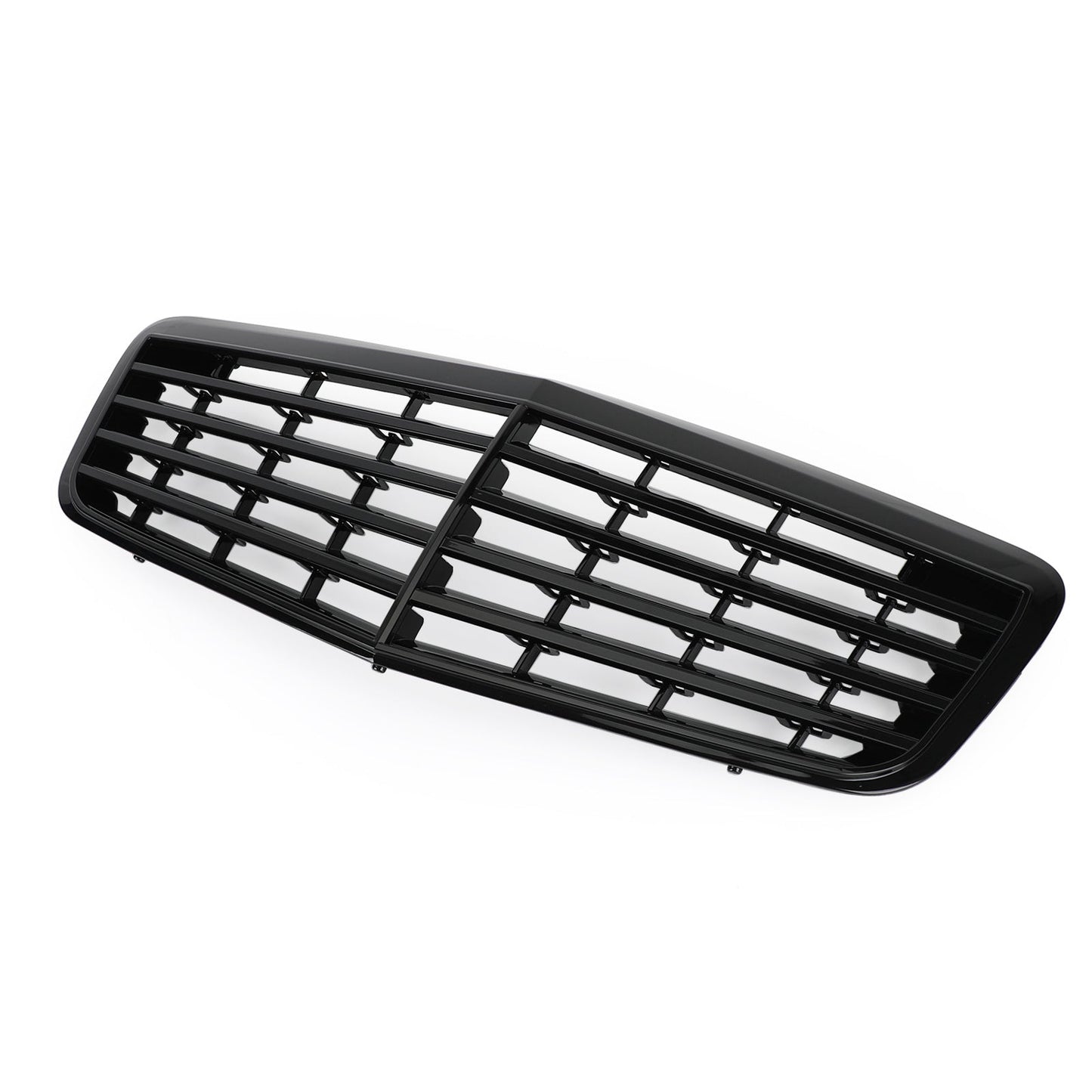 2007-2009 Mercedes-Benz E-Class W211 E350 E500 E63 Gloss Black Front Bumper Grille