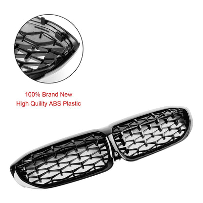 2019-2022 BMW 3 Series G20 G28 Diamond Black Front Kidney Grille (51138072085)