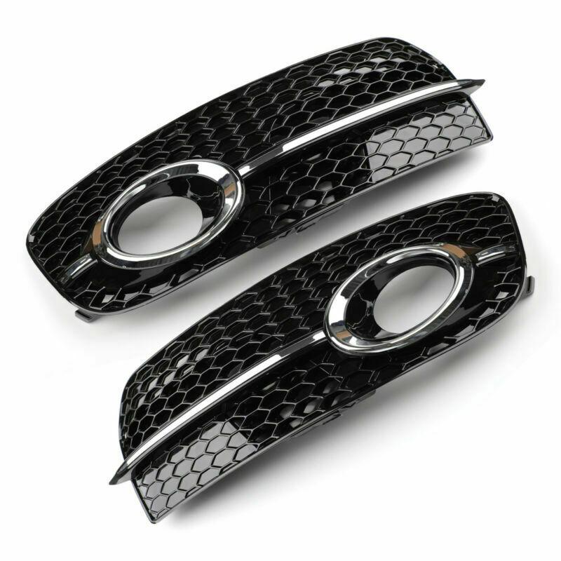2013-2016 Audi Q5 Front Fog Lamp Lower Grille Cover Kit