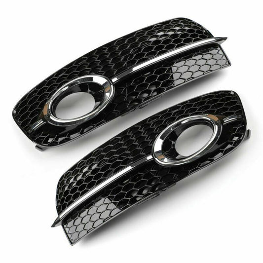 2013-2016 Audi Q5 Front Fog Lamp Lower Grille Cover Kit