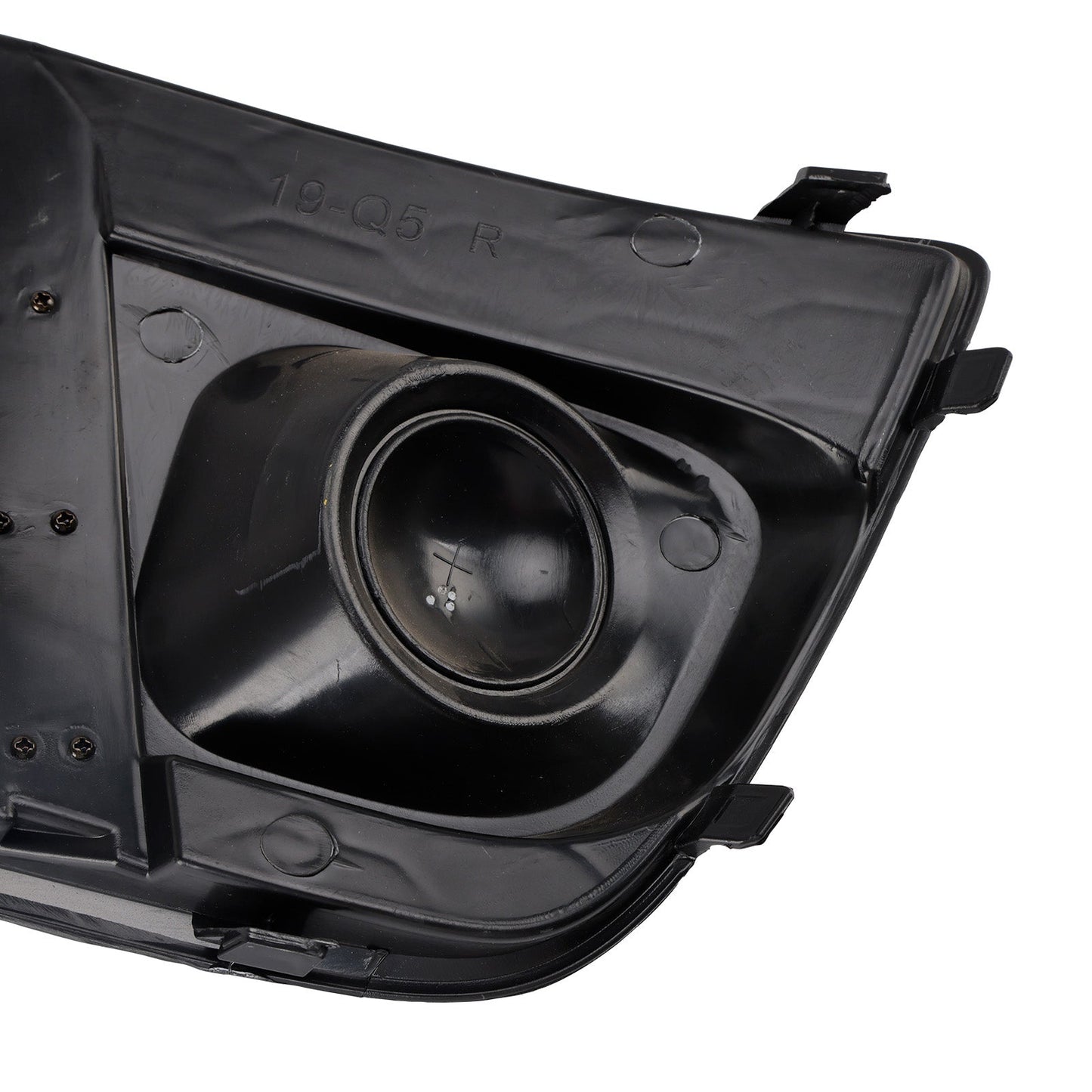 2018-2019 Audi Q5 SQ5 Black Front Honeycomb Fog Lamp Grille Cover