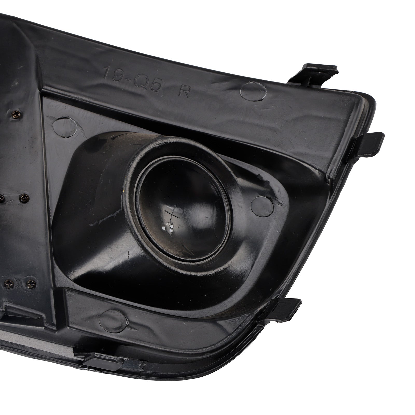 2018-2019 Audi Q5 SQ5 Black Front Honeycomb Fog Lamp Grille Cover