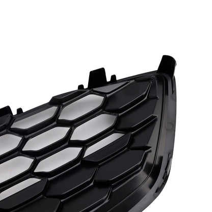 ST Style Gloss Black Mesh Front Bumper Grill Fit Ford Focus MK4 2018-2021