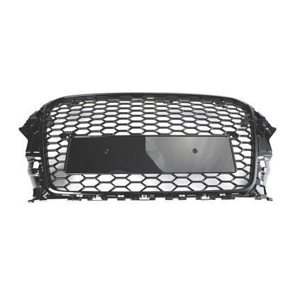2013-2016 Audi A3 S3 RS3 Style Black Honeycomb Front Hood Bumper Grille