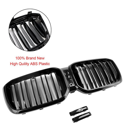 2022-2023 BMW X3 G01 X4 G02 Gloss Black Front Kidney Grille
