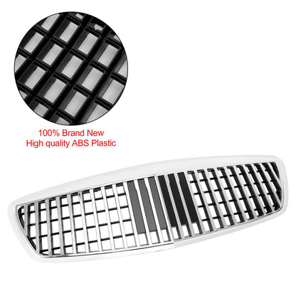 2007-2009 Mercedes-Benz S-Class W221 S450 S550 S63 Maybach Style Chrome Grille (MB2055869)