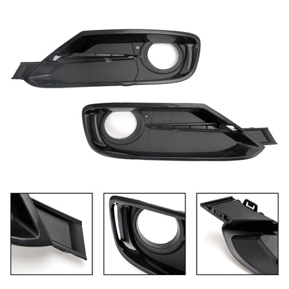2013-2015 BMW 3 Series F31 Front Bumper Fog Light Grille Cover — Pair (51117300739 / 51117300740)
