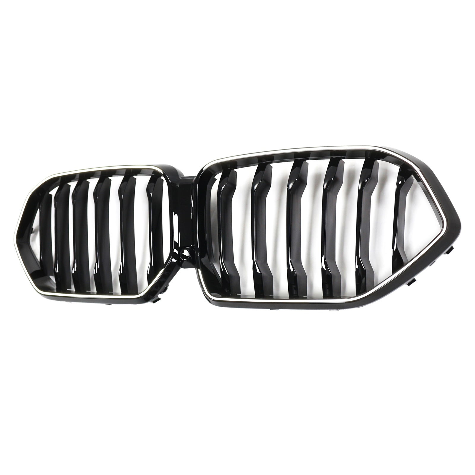2020-2022 BMW X6 G06 M50i Black Front Bumper Grille with Camera Hole