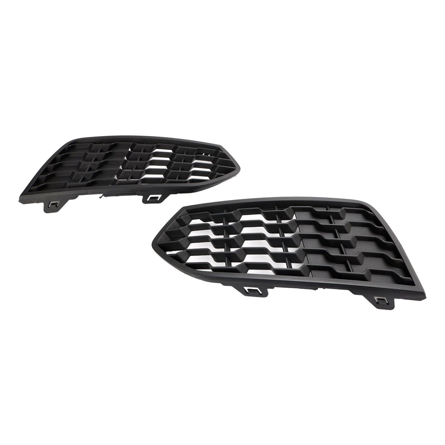 2012-2017 BMW 2 Series F22 M Sport Front Bumper Fog Light Grille — Pair (51118056797 / 51118056798)