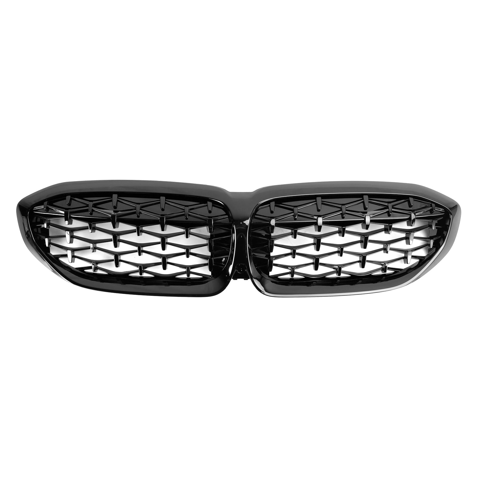 2019-2022 BMW 3 Series G20 G28 Diamond Black Front Kidney Grille (51138072085)