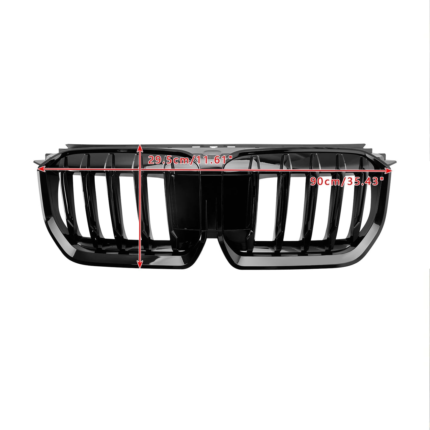 2023-2024 BMW X1 U11 U12 Gloss Black Front Bumper Kidney Grille