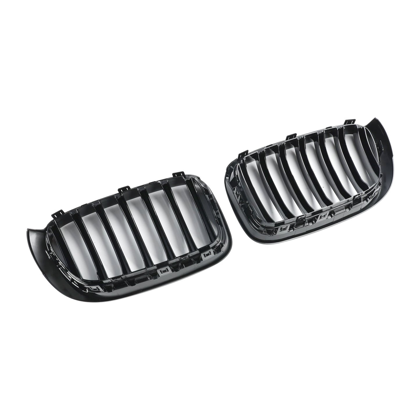 2014-2017 BMW X4 F26 Facelift Gloss Black Front Bumper Kidney Grille
