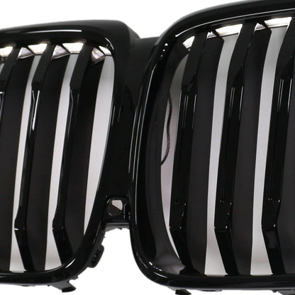 2019-2022 BMW X5 G05 M-Performance Gloss Black Front Kidney Grille (51137454887)