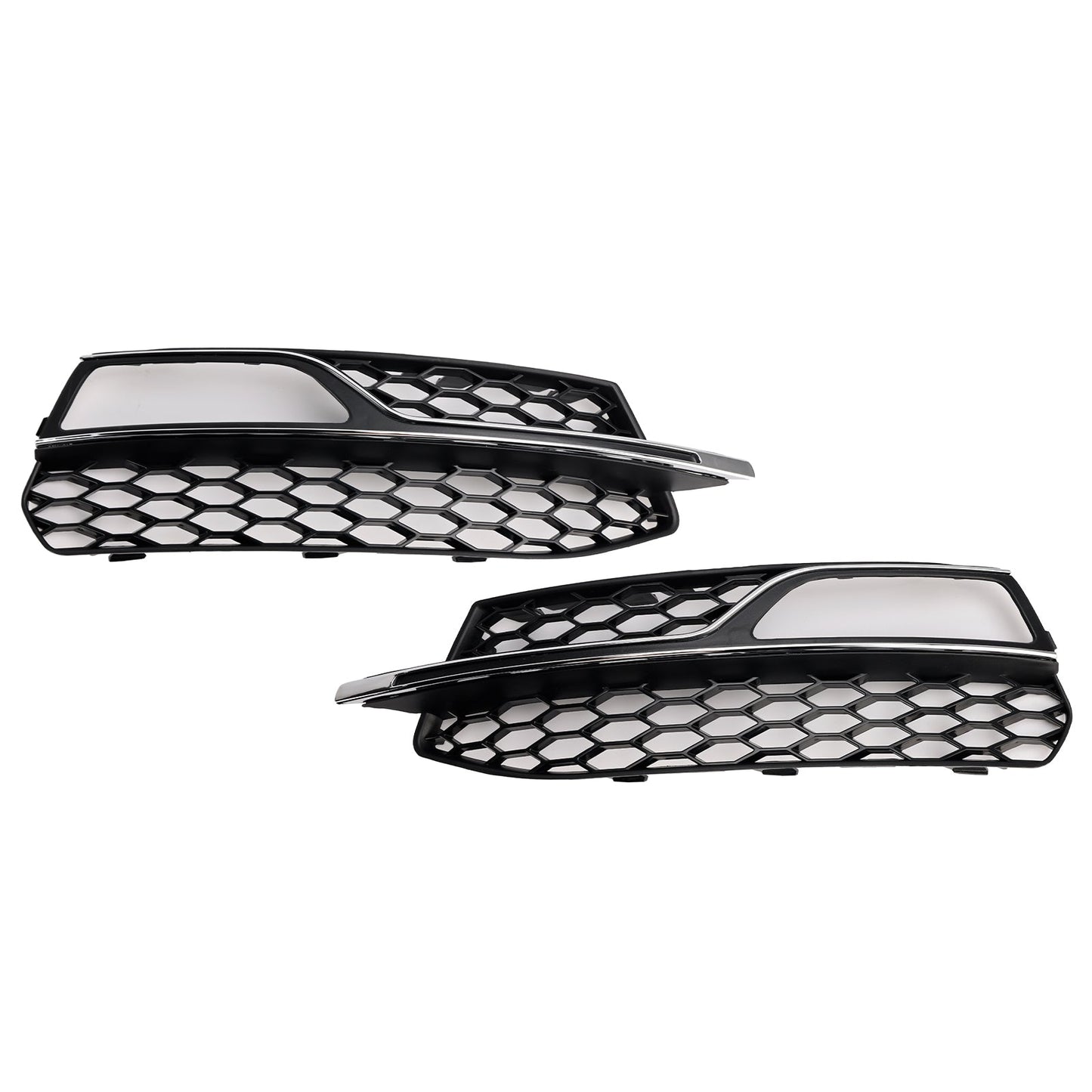 2013-2016 Audi A3 S-Line Front Lower Bumper Fog Light Cover Grille — Left (8V3807681G)