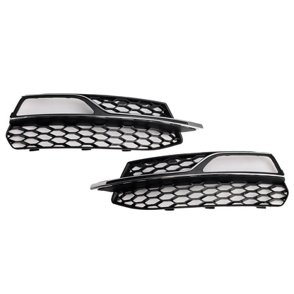 2013-2016 Audi A3 S-Line Front Lower Bumper Fog Light Cover Grille — Left (8V3807681G)