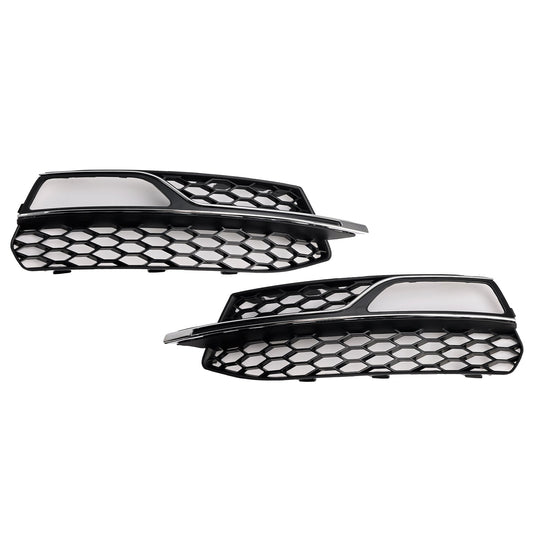 2013-2016 Audi A3 S-Line Front Lower Bumper Fog Light Cover Grille — Left (8V3807681G)