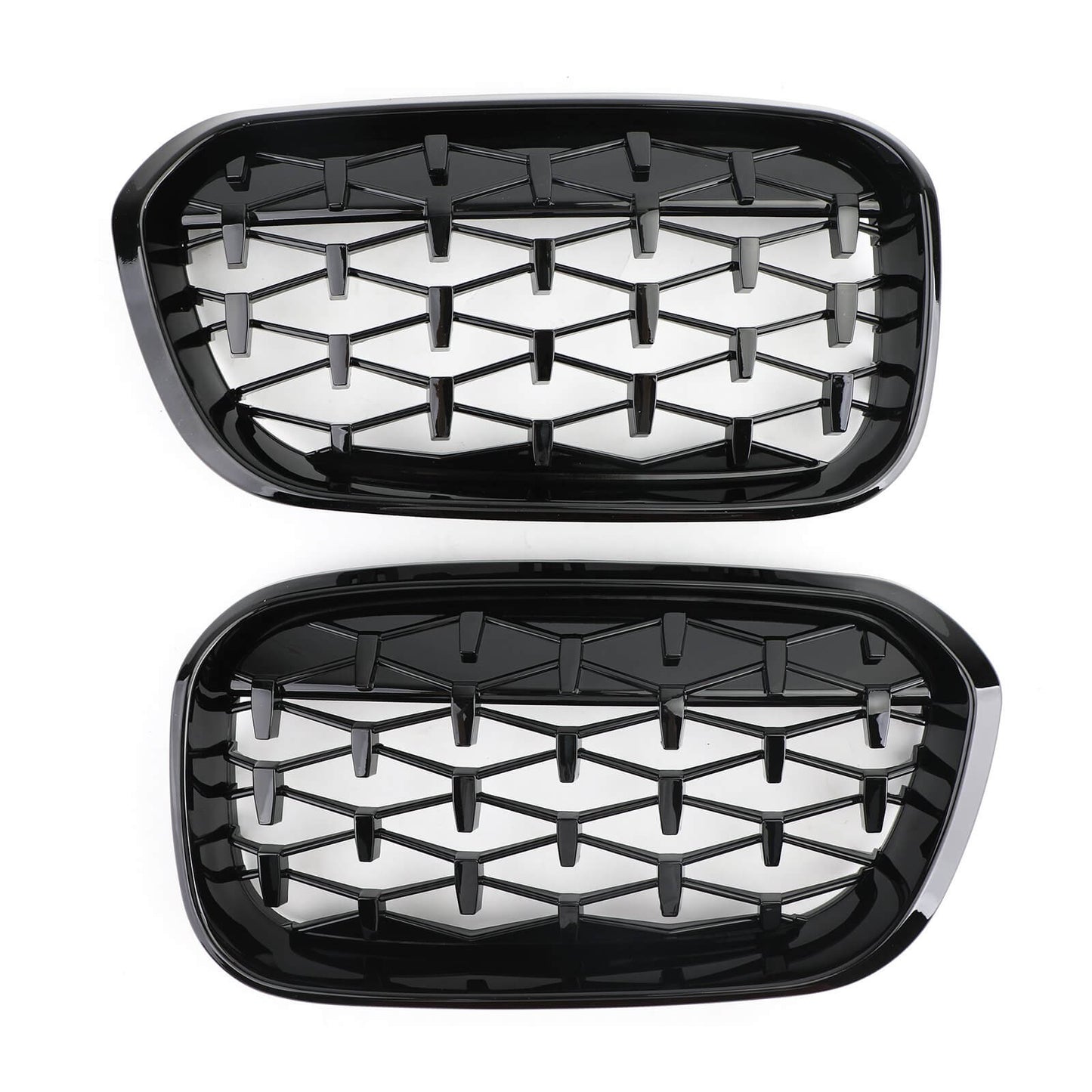 2015-2017 BMW 1 Series F20 F21 Meteor Black Front Kidney Grille