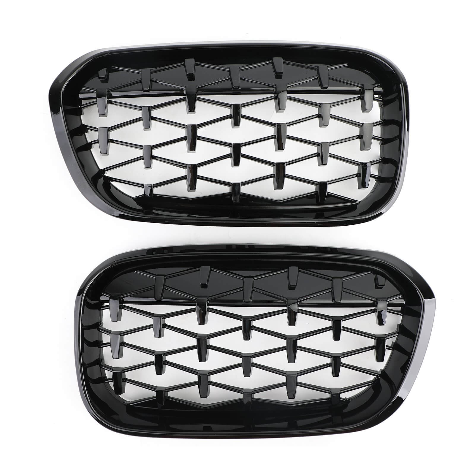 2015-2017 BMW 1 Series F20 F21 Meteor Black Front Kidney Grille