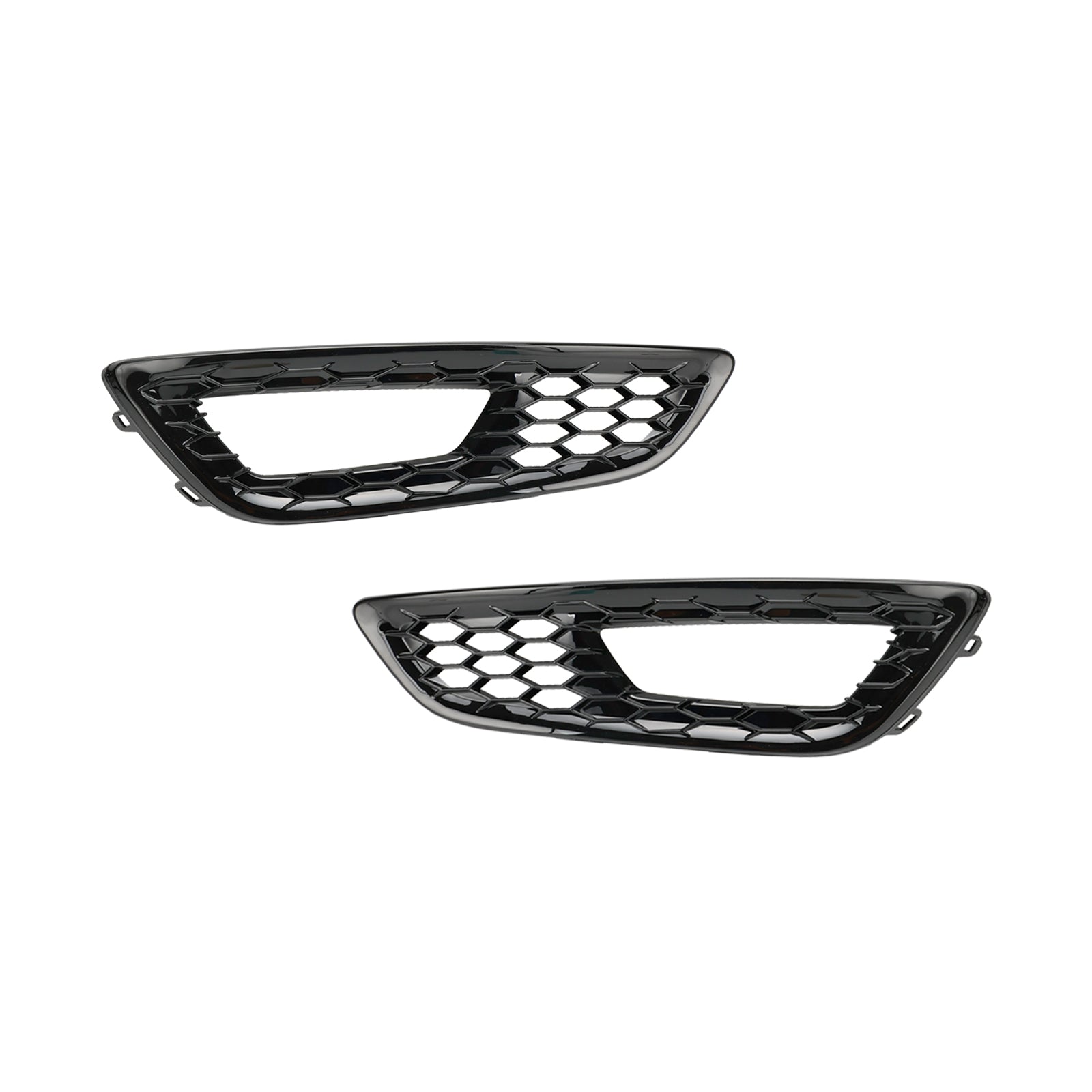 2015-2018 Ford Focus 2PCS Front Bumper Fog Light Lamp Cover Bezel Grille F1EZ15266D F1EZ15266G