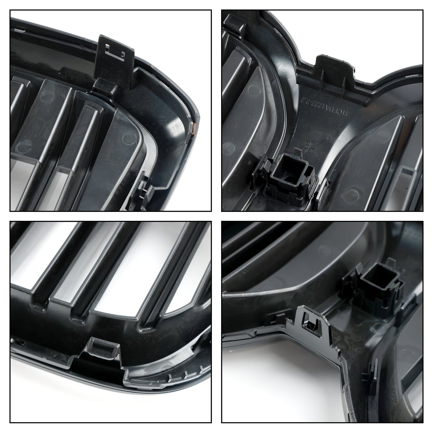 2021-2024 BMW iX3 G08 LCI Gloss Black Front Kidney Grille