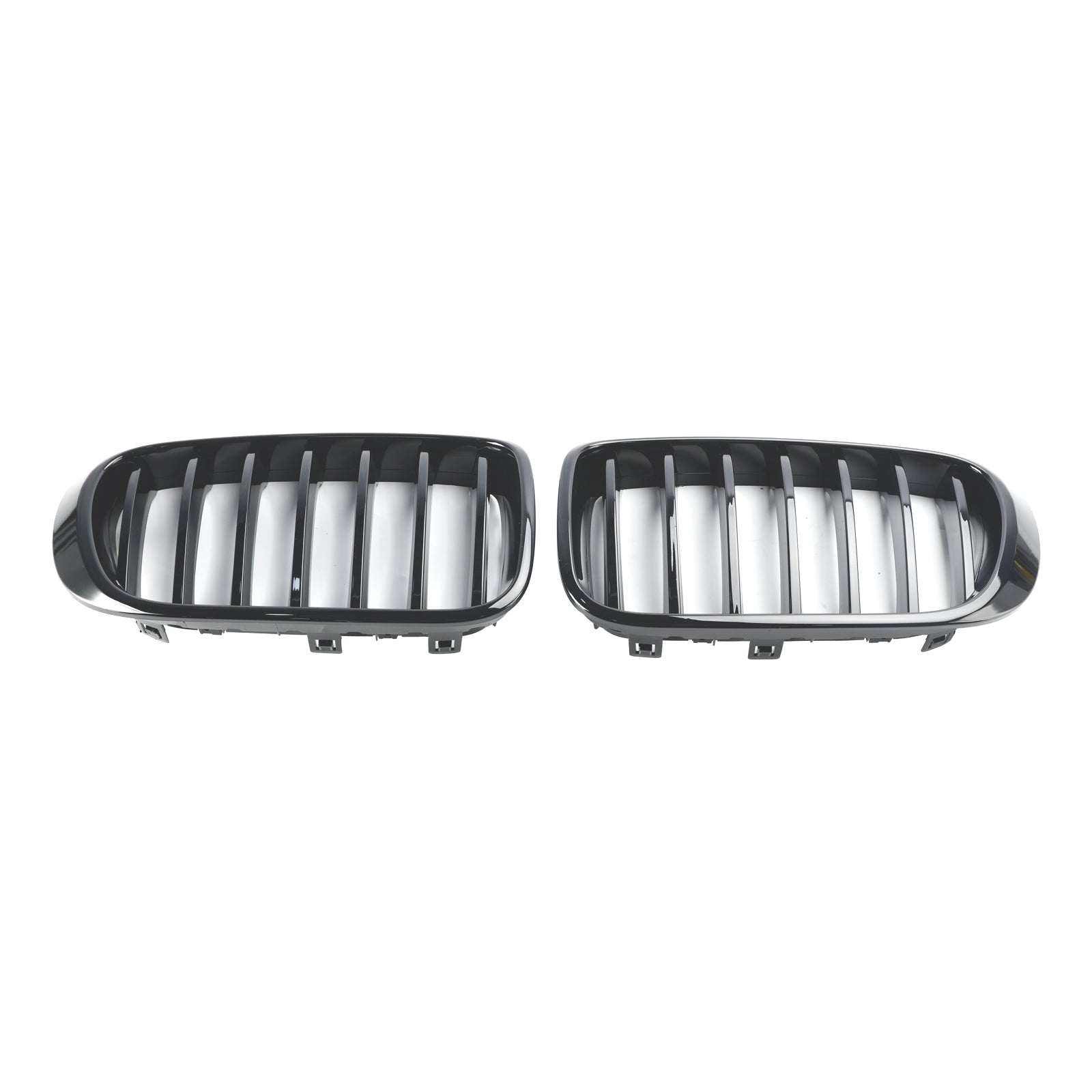 2014-2017 BMW X3 F25 Facelift Gloss Black Front Bumper Kidney Grille