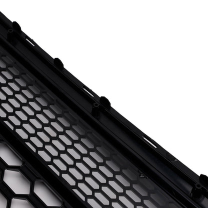 2016-2019 Audi Q7 Gloss Black Front Bumper Radiator Vent Mesh Grille