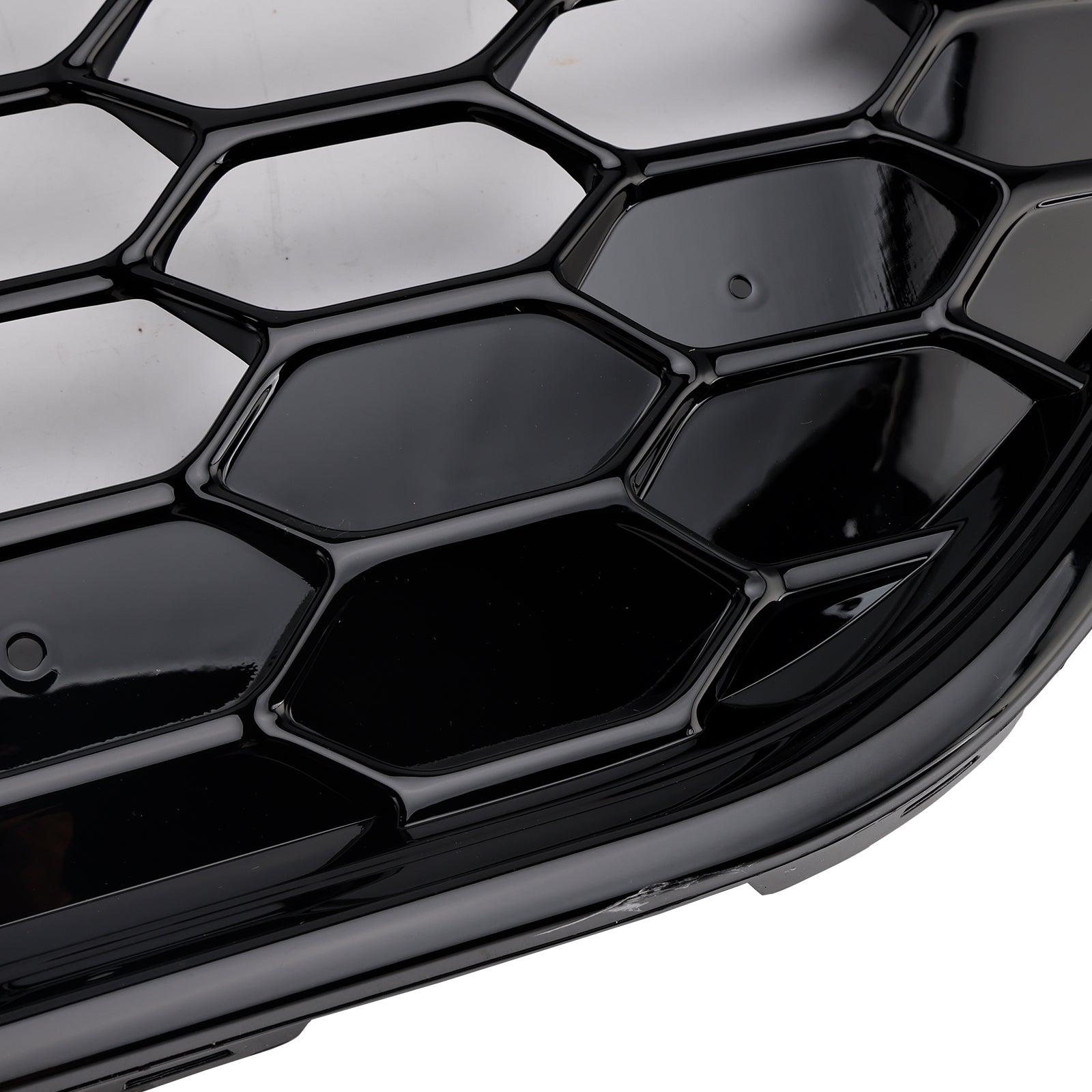 Front Bumper Grille Grill Fit Ford Focus ST + ST Line MK4 2018-2021 Black