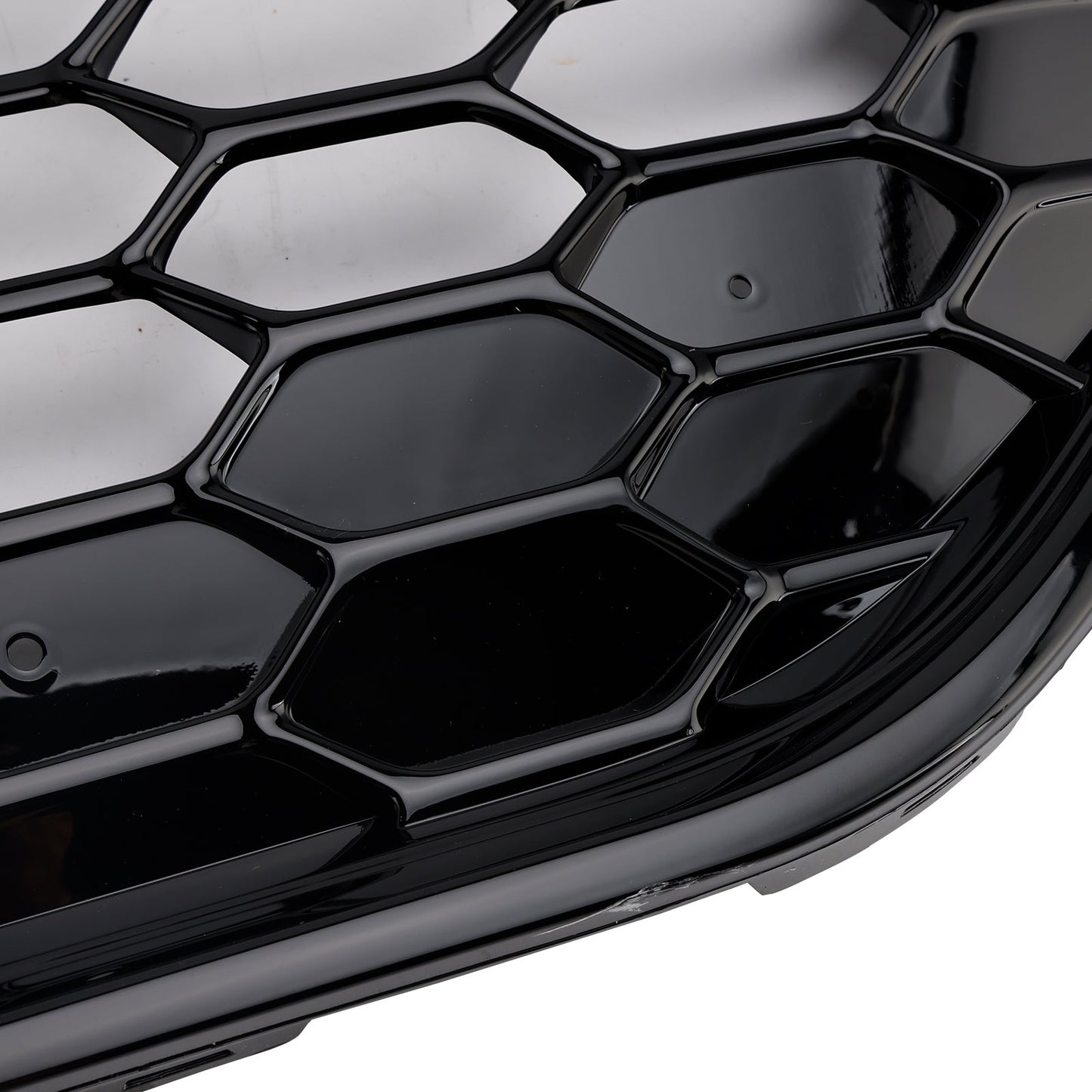 Gloss Black Front Bumper Grille Grill Fit Ford Focus ST + ST Line MK4 2018-2021