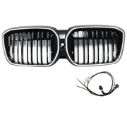 2022-2024 BMW iX3 G08 LCI Double Slat Black Front Kidney Grille
