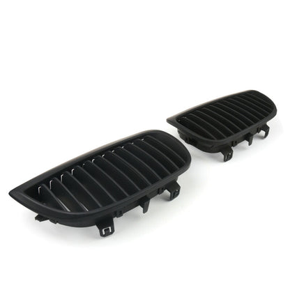 2004-2007 BMW 1 Series E81 E87 Sport Matte Black Front Kidney Grille