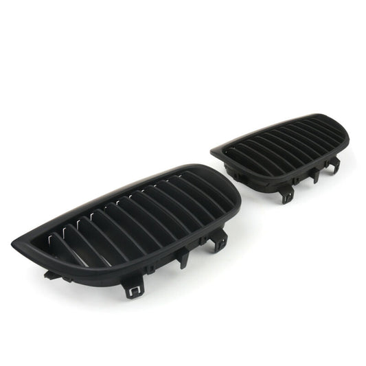 2004-2007 BMW 1 Series E81 E87 Sport Matte Black Front Kidney Grille